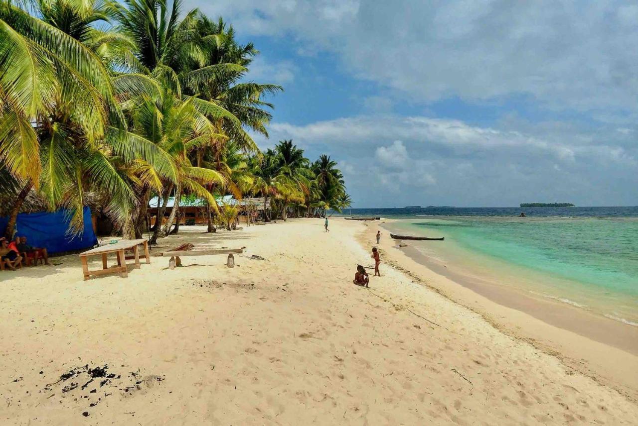 San Blas Islands - Private Cabin Over-The-Ocean Including Meals Mandinga Número Uno Екстериор снимка